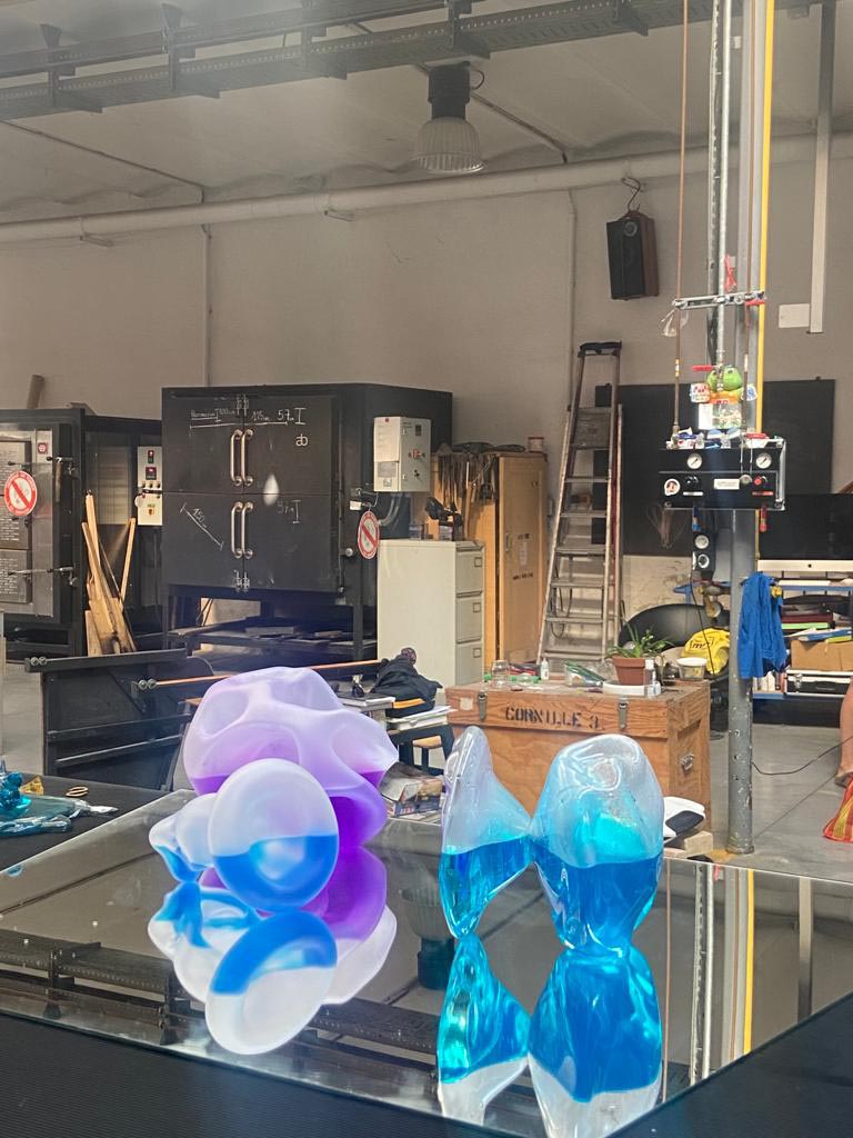 Photographie des recherches en cours d’Estrid Lutz au Cirva, 2023.
© Estrid Lutz, photo © Estrid Lutz